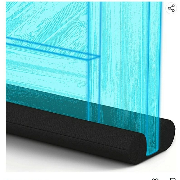 Everlasting Comfort Under Door Draft Stopper - Thicker 2" Foam Strip - Picture 2 of 10
